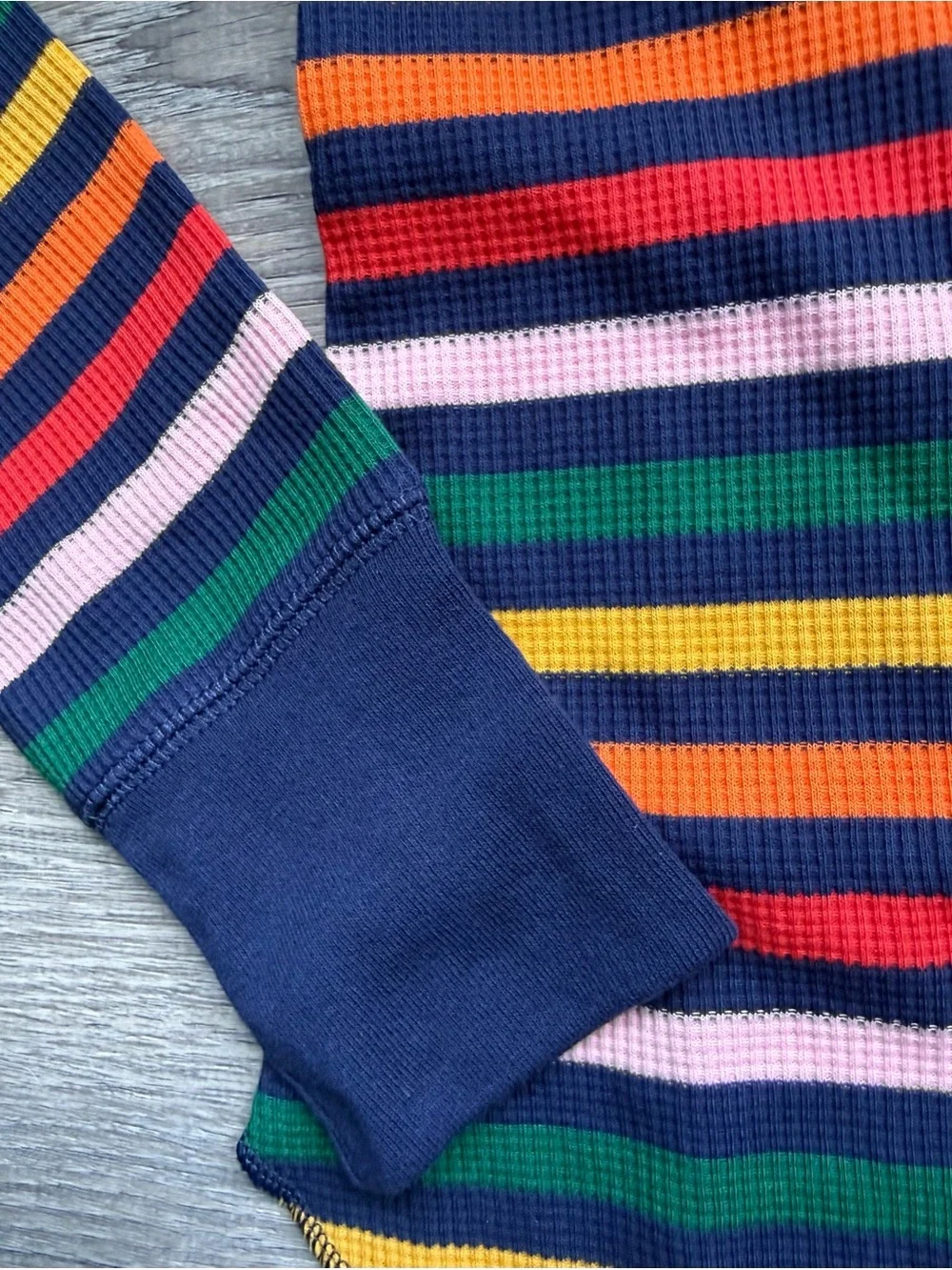 Old Navy Women’s XS Multicolor Striped Long-Sleeve Pajama Top NWT